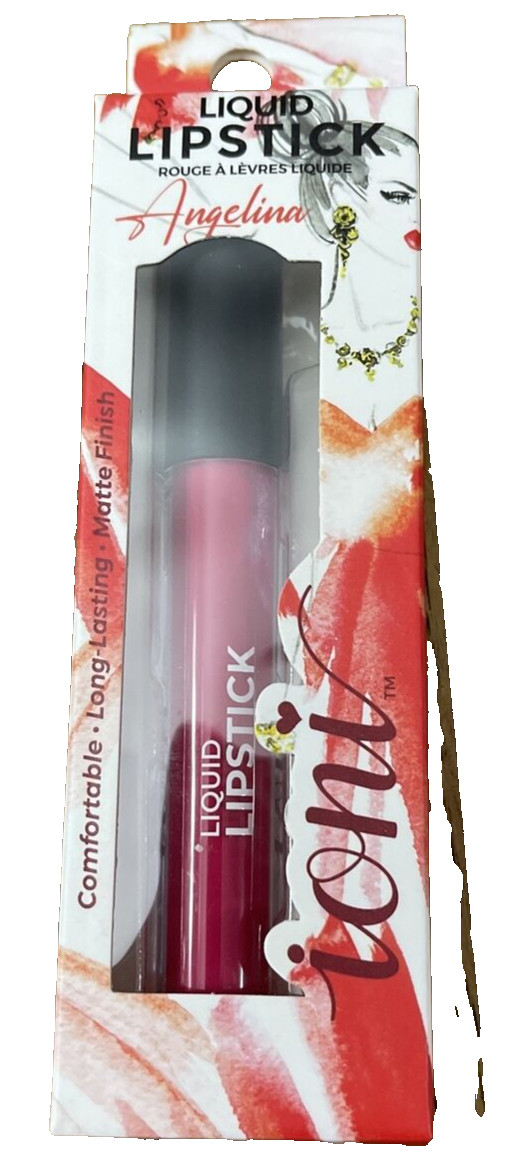 Ioni Liquid Lipstick Pink #600GA15-LQLP Angelina-Brand New-SHIPS N 24 HOURS