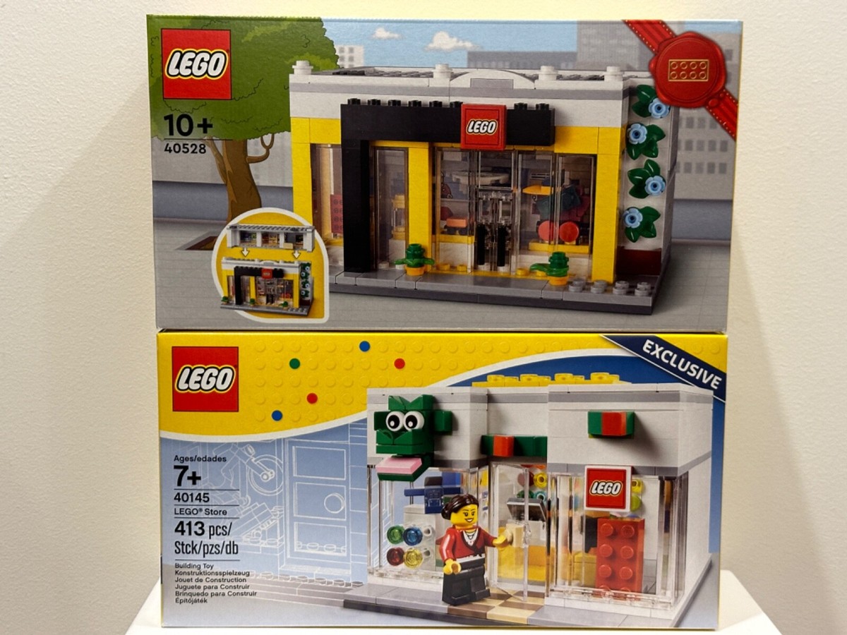 LEGO Brand Store Opening Set - 40528 & 40145 - Exclusive Limited 