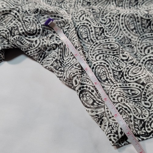 Tommy Bahama Size XXL Relax Swim Trunks Shorts White Black Paisley Men's Lined - Picture 11 of 11