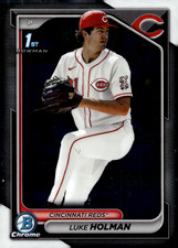 2024 Bowman Draft Chrome #BDC-100 Luke Holman Reds
