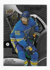 2021-22 Upper Deck Allure Colton Parayko St. Louis Blues Hockey Card #55