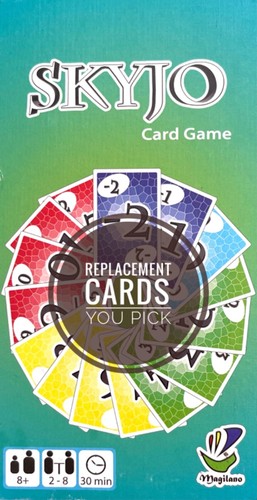 SKYJO Card Game Individual Replacement Cards - You Pick - Sold Individually - 第 1/52 張圖片