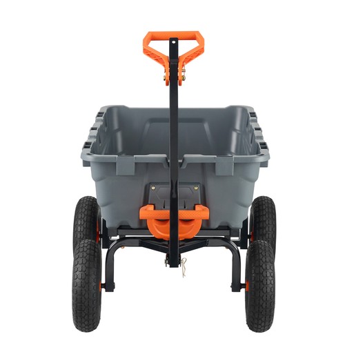 VEVOR Poly Garden Dump Cart Heavy-duty Yard Carts and Wagons 6.48 cu.ft 1200 lbs - Picture 9 of 12
