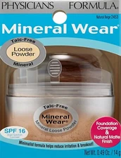 Physicians Formula Mineral Wear Talc-Free Loose Powder, Natural Beige , #2453
