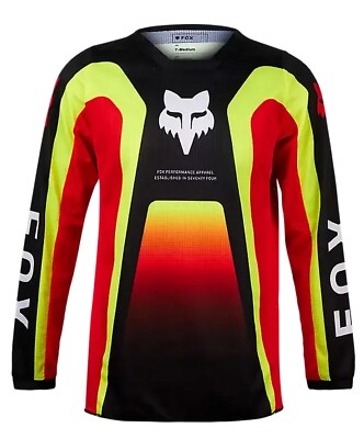 Fox Racing 180 Ballast Youth MX Offroad Jersey Black/Red XL