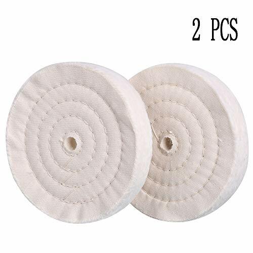 SCOTTCHEN Extra Thick Buffing Polishing Wheel 6 inch (70 Ply) For Bench