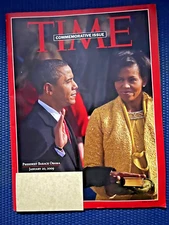 Time Commemorative Issue President Barrack Obama January 20, 2009