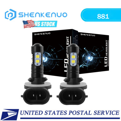 #ad 2PCS WHITE LED Headlamp Bulbs for Polaris ATV 2017 SPORTSMAN 850 HIGH LIFTER $17.00