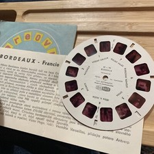Very Rare Meopta reel View Master 42-90 Bordeaux Francis 1C