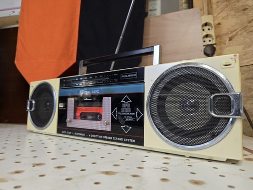 6 Speaker  PALLADIUM Radio Kassetten,  Art. 879/126, HIFI Stereo-Portable UKW/MW - Bild 11 von 24