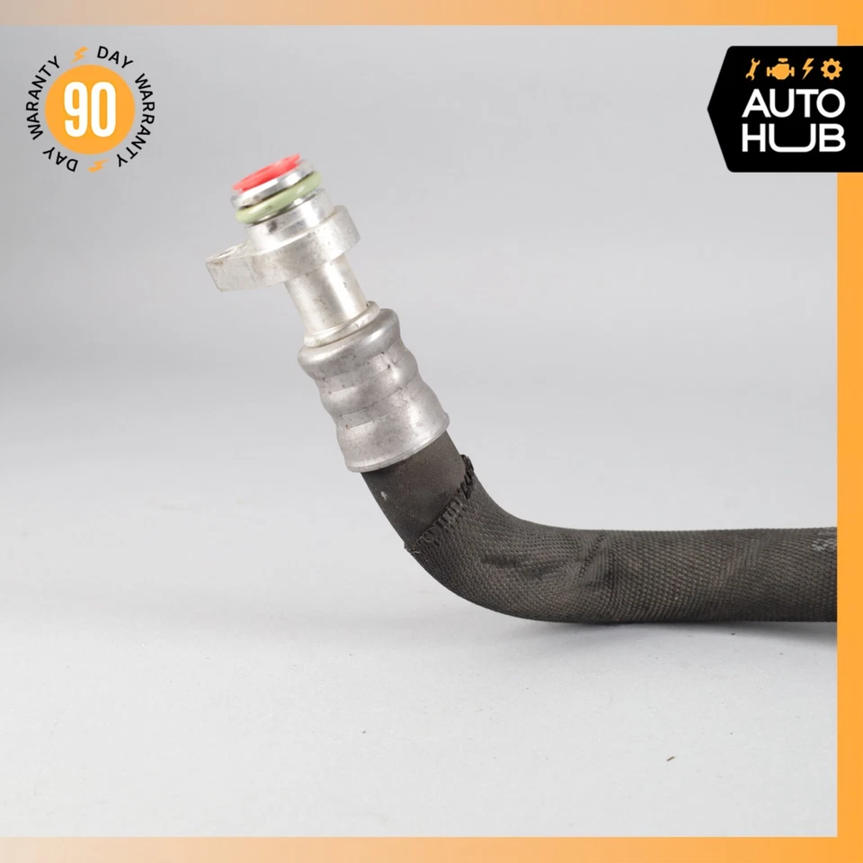 12-18 Mercedes W218 CLS550 E550 tubo de linha de mangueira refrigerador de óleo do motor esquerdo fabricante de equipamento original - Imagem 2 de 4