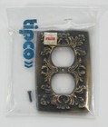 Tipco Outlet Cover Ornate Filigree Waterfall Vintage NEW OLD STOCK, in package