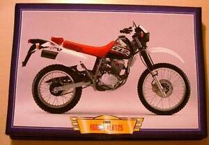 Honda Xlr125 Xlr 125 Classic Motorcycle Bike 2000 S Picture Print 2000 Trail Ebay