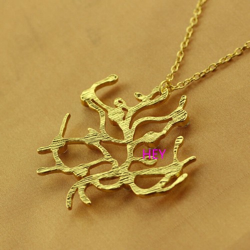 Film Die Schöne und das Biest Halskette Baum Belle Gold Anhänger Cosplay Halsband Geschenk - Bild 4 von 6