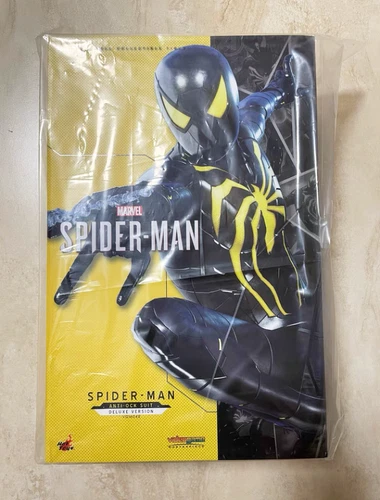 New Hot Toys VGM45 Marvel'S Spider-Man 1/6 Spider-Man (Anti-Ock Suit) Deluxe Ver