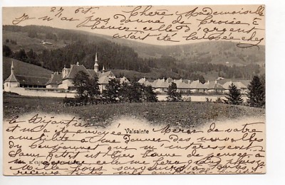 SWITZERLAND - SWITZERLAND - Canton of Fribourg - VALSAINTE