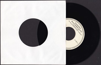 BONANZA  7'' Musterplatte AL CAIOLA and his Orchestra UAR 67 003 | 1961