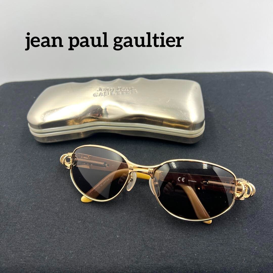 jean paul gaultier jpg 90s オーバルサングラス 渦巻 90's JEAN PAUL