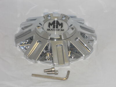 MAYHEM 8102 BEAST CHROME C108102C-RR C8190B02CAP WHEEL RIM CENTER