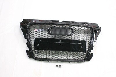 Für Audi A3 8P 2008-2012 Wabengrill Grill RS3 Black Optik