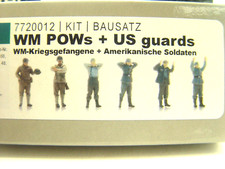 Deutsche Soldaten gefangen   - Artitec Figuren 1:72  unbemalt  -  7720012  #E