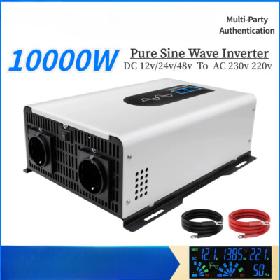 Pure Sinus Wave Inverter 12V 24V 48V DC to AC 220V 230V Voltage Power Inverters