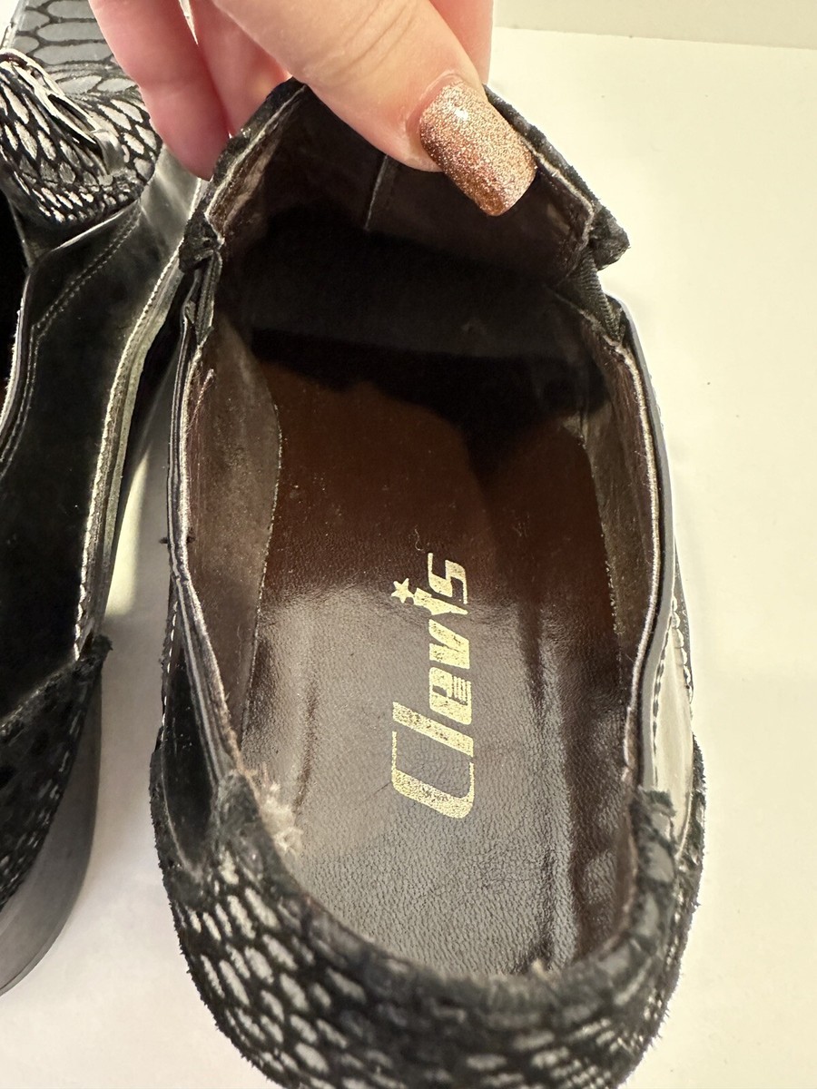 David Eden Clovis Black Ostrich Leather Shoes Square Elongated Toe Mens Size 43 David Eden | Shoes | David Eden Clovis Black Ostrich Leather  main image 3