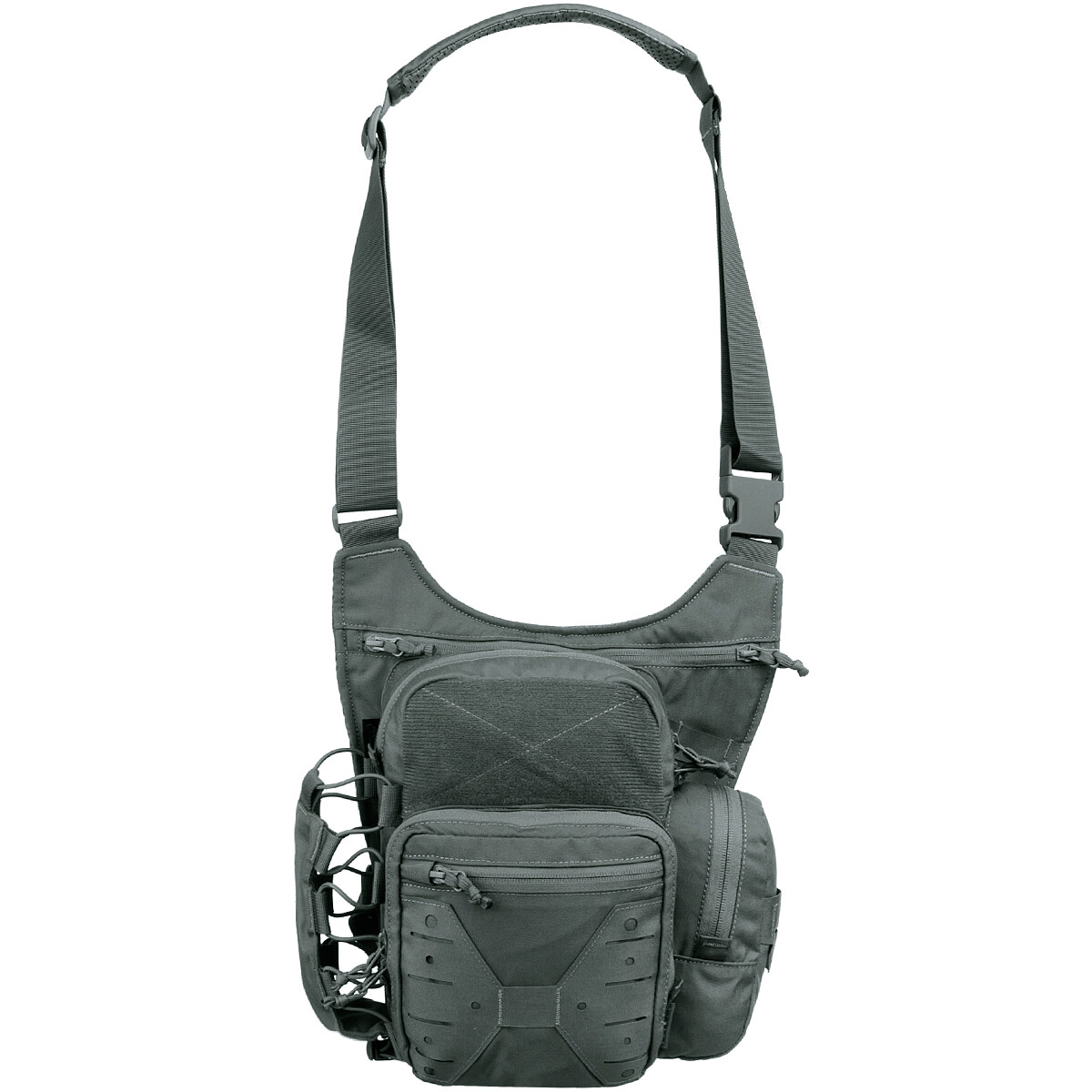 Helikon-Tex EDC Bolsa Lateral Bushcraft Hombro Llevar Paquete Cordura Gris