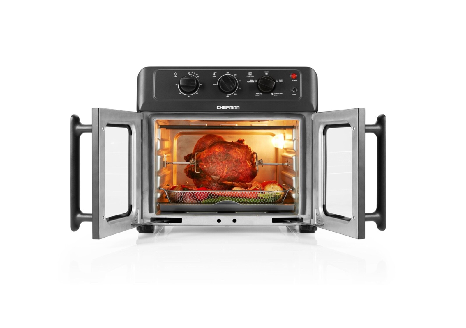 Chefman RJ50FDAFM25 26qt French Door Air Fryer plus oven 816458025867
