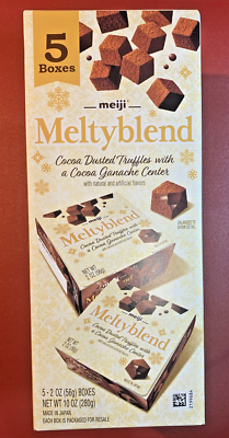 Meiji Meltyblend MeltyKiss Cocoa Dusted Truffles Cocoa Ganache