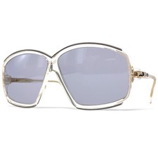 NOS vintage CAZAL 153 sunglasses - W.Germany 1980s - Medium - ORIGINAL - Crystal