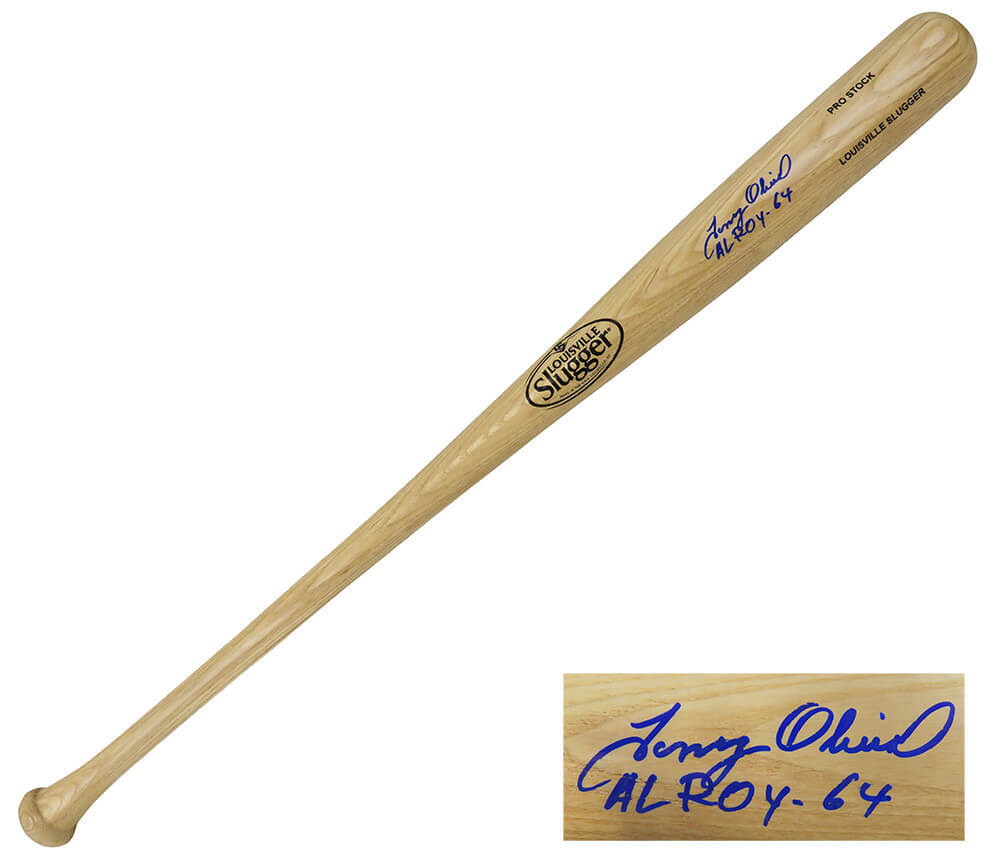 Tony Oliva Signed Louisville Slugger Blonde Baseball Bat w
