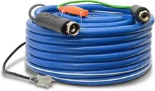 Pirit PWL-05-100 100' ft Grounded Heated Garden Hose Works Down to -40 Degrees