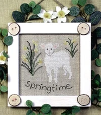 Springtime - Seasonal Bitty Buttons #1 - Victoria Sampler New Chart