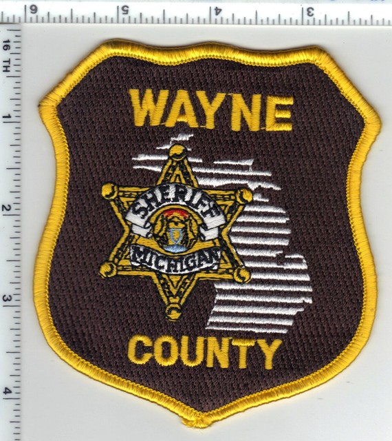 Wayne County Sheriff (Michigan) 7th Issue Shoulder Patch eBay
