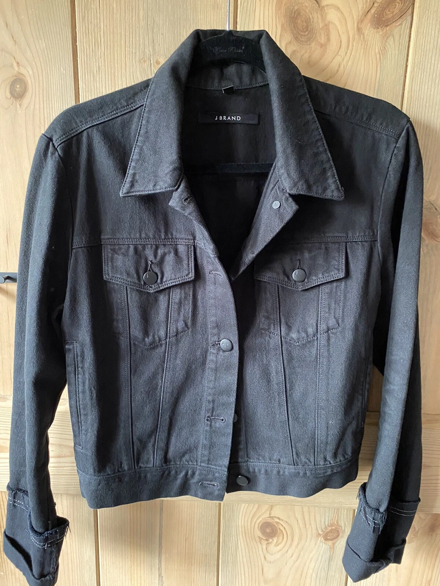 J brand black store denim jacket