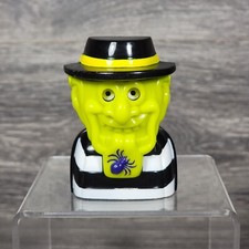 VTG 1998 Mcdonalds Hamburglar Halloween 3  Happy Meal Toy Candy Dispenser Mask