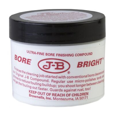 J B Bore Bright Gun Bore Cleaner and Polish for Firearms and Shotguns