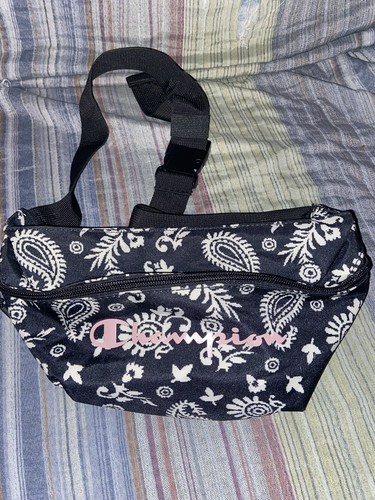 Champion Fanny pack/ waist bag black bandana