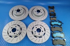 Mercedes Benz E63 Amg S C63 Cls63 front rear brake pads & rotors TopEuro #12274