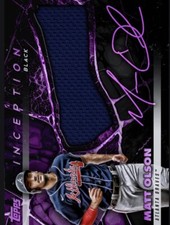 [DIGITAL] Topps Bunt - Matt Olson - Inception Black 23 S1 - Signature Relic