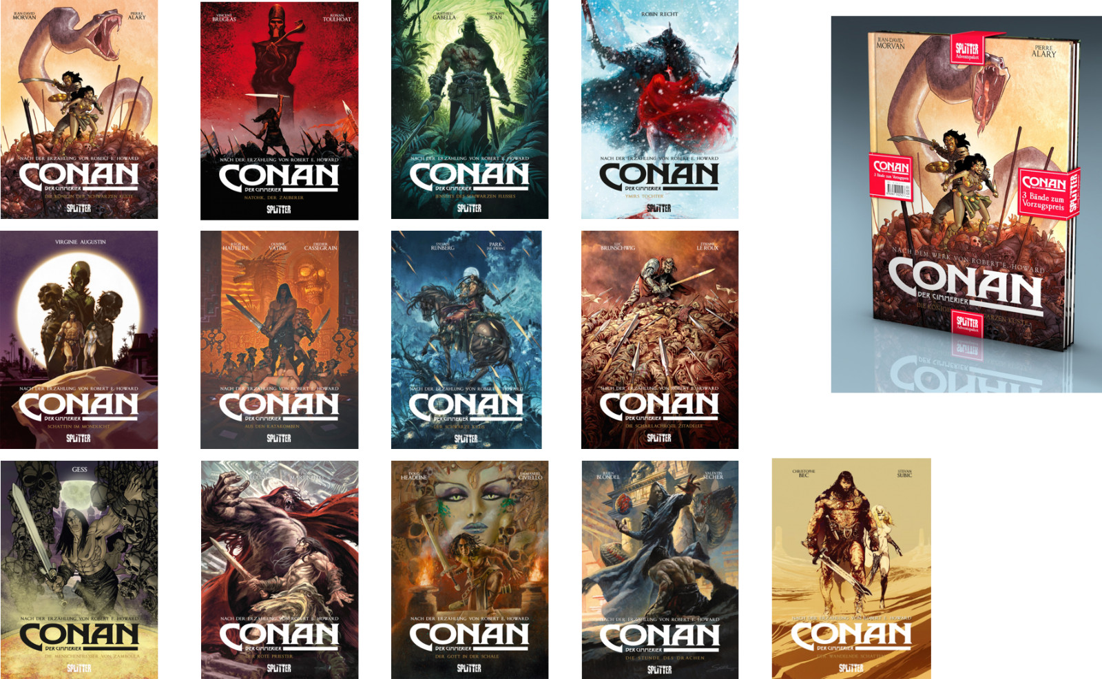 Thumbnail - Conan Der Cimmerier 1-13 (aus Liste Wählen) - Splitter, Robert E.
