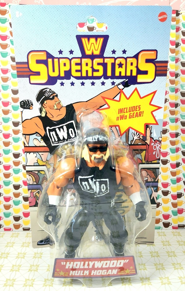WWE Superstars-Hollywood Hulk Hogan-NWO Wrestling Figure Mattel