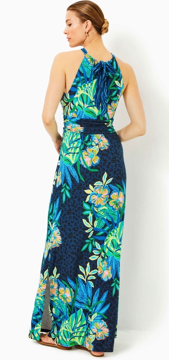 Lilly Pulitzer, Womens, Orla Maxi Dress, Multi The Hottest Spot Oversized Engineered Knit Dress, X-Large Lilly Pulitzer, Womens, Orla Maxi Dress, Multi The Hottest Spot Oversized Engineered Knit Dress, X-Large