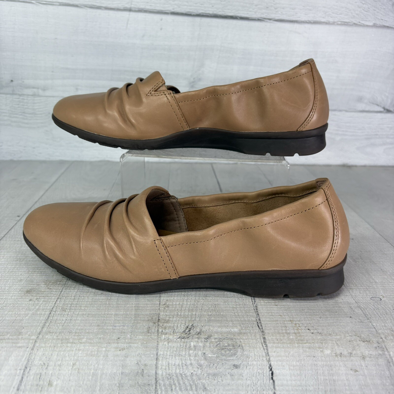 Clarks JENETTE RUBY Ultimate Comfort Praline Leat… - image 5