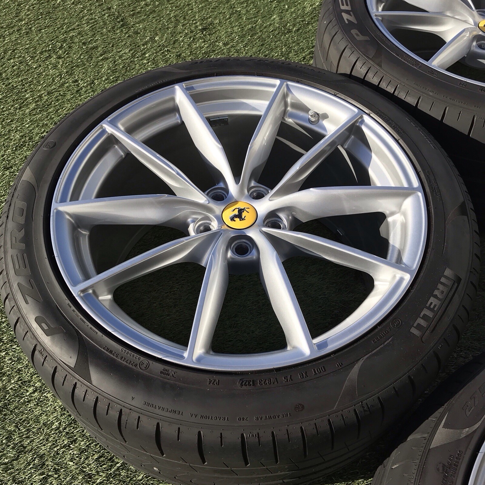 20 FERRARI 812 GTS FORGED LIGHT WEIGHT RIMS OEM STOCK FACTORY WHEELS TIRES F12