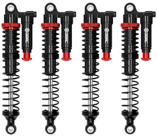 100mm Piggyback Shock Absorber RC Oil Shock for 1/10 Axial SCX10 TRX4 RC Crawler