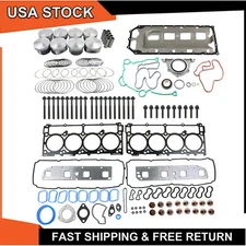 Pistons Head Gaskets Bolts Set For 2003-06 Dodge Durango Ram 1500 2500 3500 5.7L