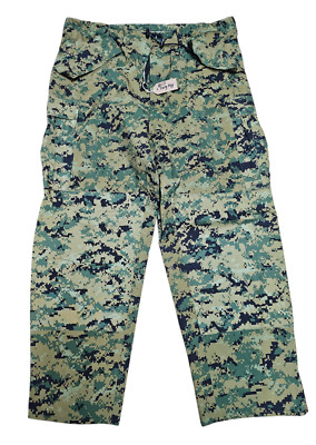 Original USMC Marines Digital Gore-Tex APEC Marpat Hose Größe Large Reg #17