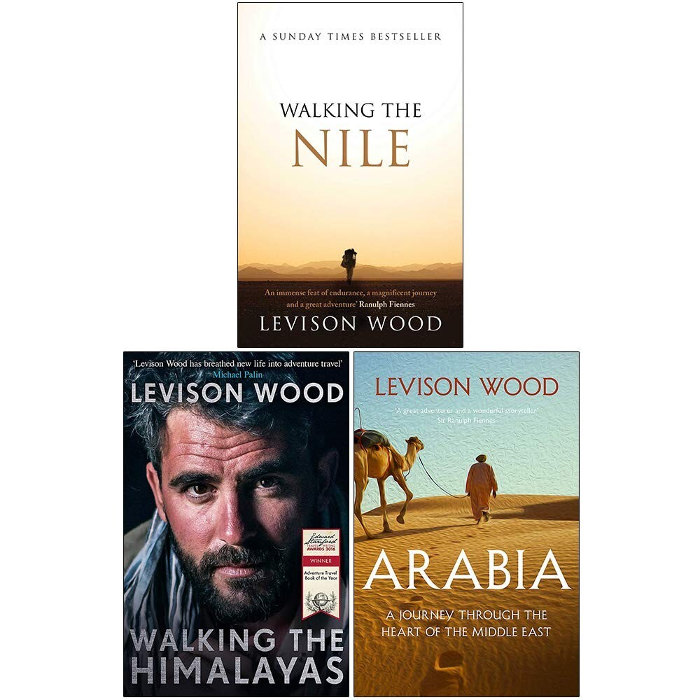 Levison Wood Collection 3 Books Set (Walking the Nile, Walking the Himalayas)